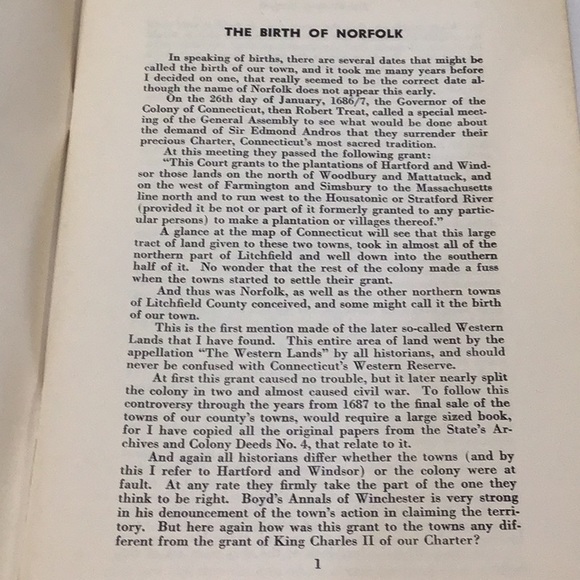 History Norfolk Conn 1958 - Picture 5 of 9